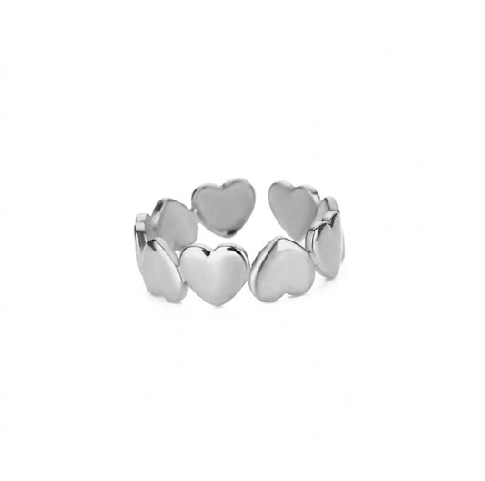 Heart Band Ring